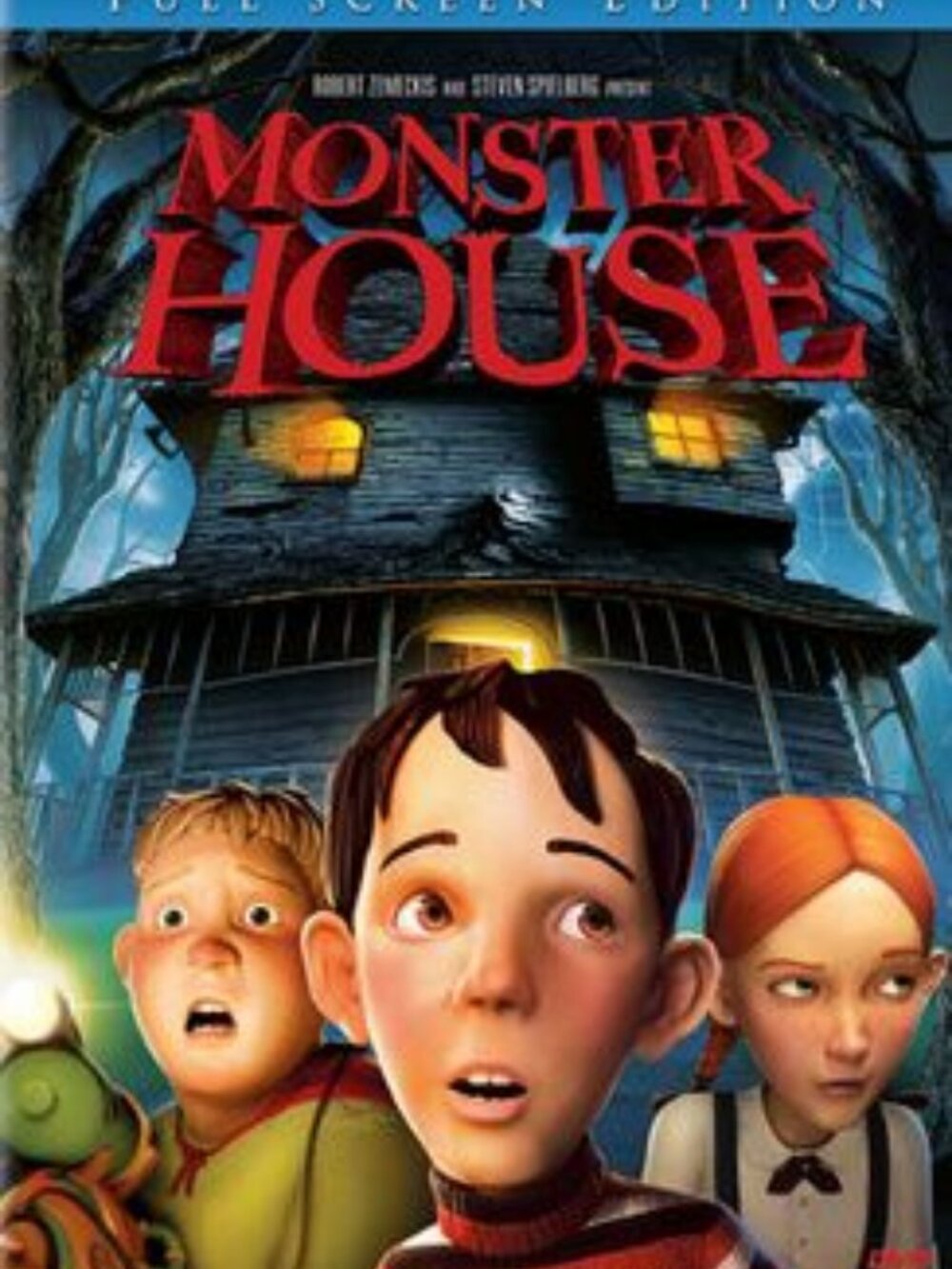 Monster House DVD Full Screen Edition PG Animated Adventure Columbia Pictures